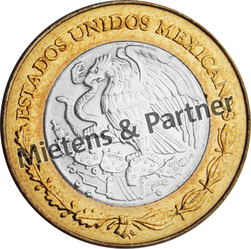 Mexiko (Bundesrepublik) 10 Nuevos Pesos (11046)