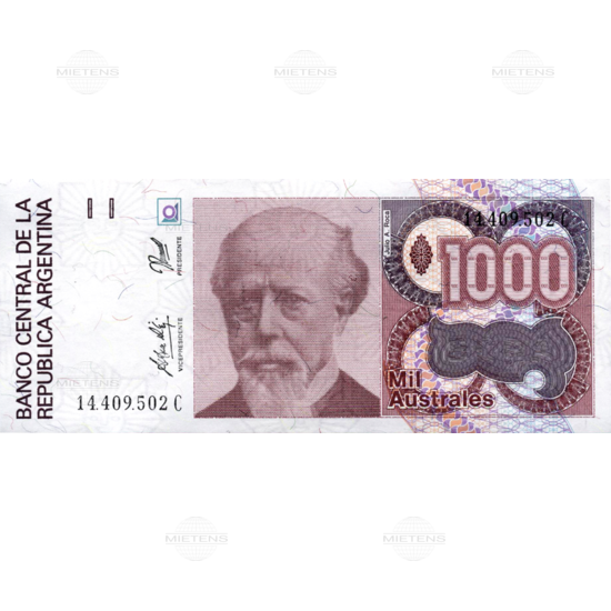 Argentinien (Republik) 1.000 Australes (04853)
