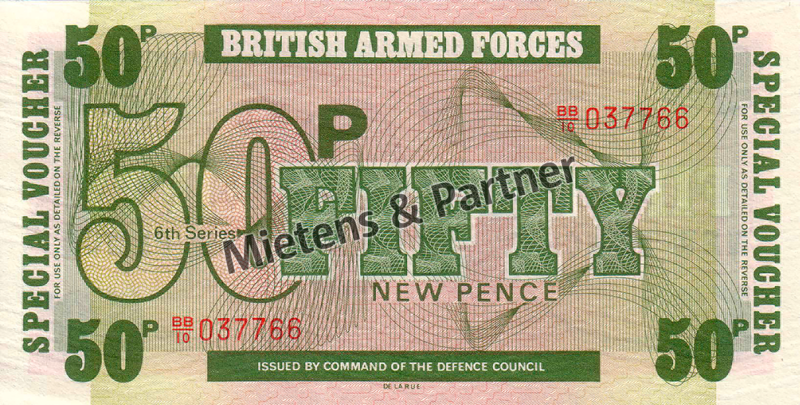 Vereinigtes Königreich (Parlamentarische Monarchie) 50 New Pence (02357)