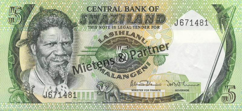 Swasiland (Königreich) 5 Emalangeni (49987)