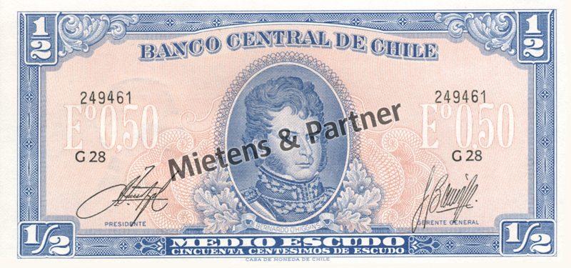 Chile (Republik) 1/2 Escudo (04773)