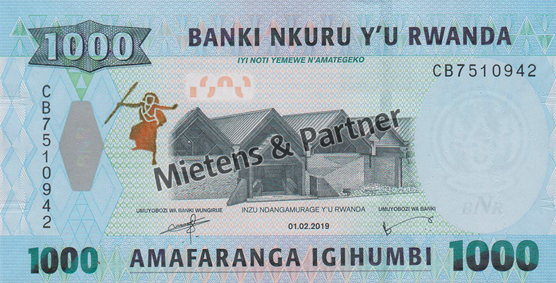 Ruanda (Republik) 1.000 Francs (57130)