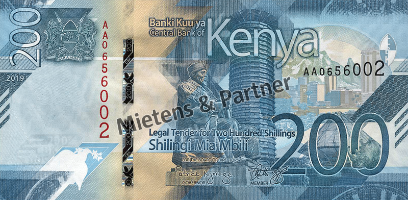 Kenia (Republik) 200 Shillings (56980)