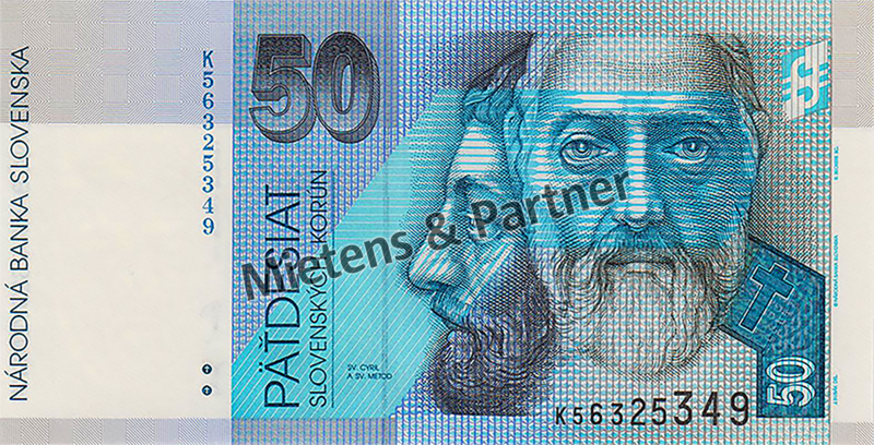 Slowakei (Parlamentarische Republik) 50 Korun (02546)
