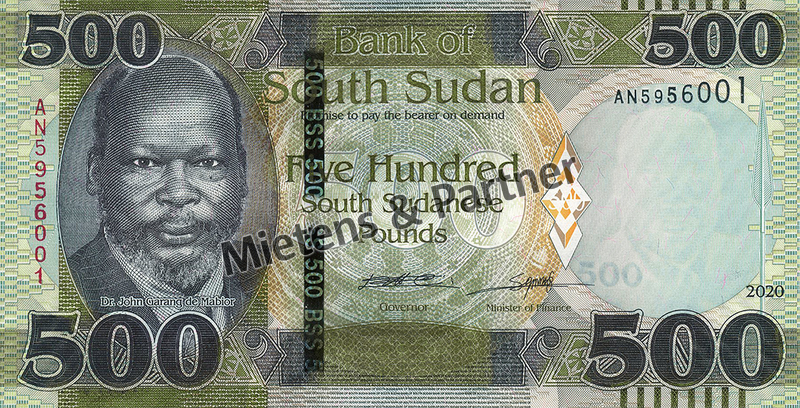 Südsudan (Republik) 500 Pounds (66167)