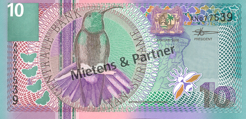 Suriname (Republik) 10 Gulden (04628)