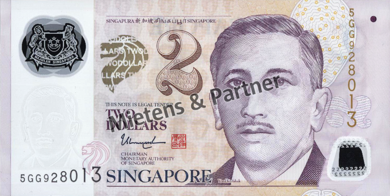 Singapur (Republik) 2 Dollars (48839)