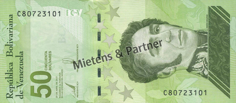 Venezuela (Bolivarische Republik) 50 Bolivares Digitales (67694)