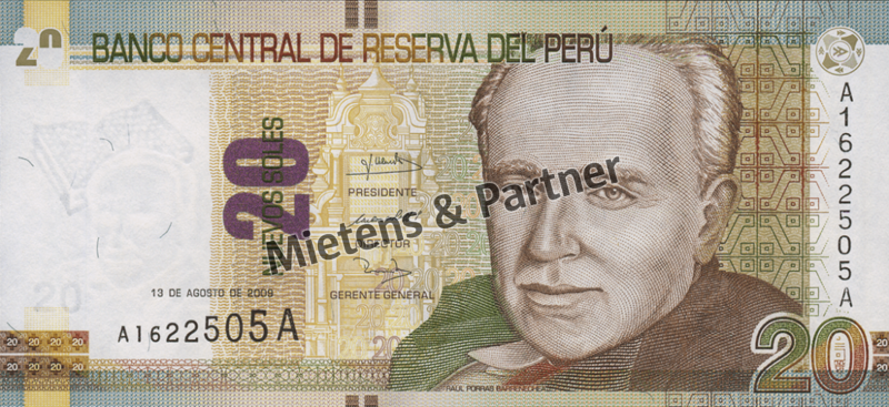 Peru (Republik) 20 Nuevos Soles (21983)