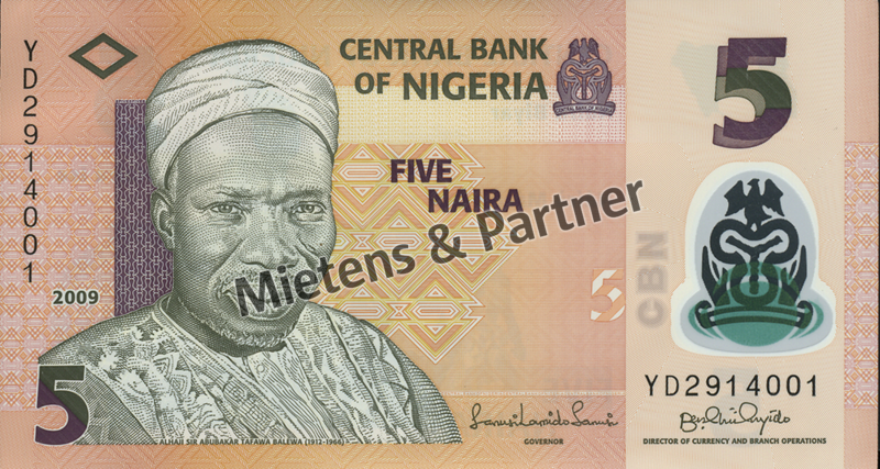 Nigeria (Bundesrepublik) 5 Naira (33580)