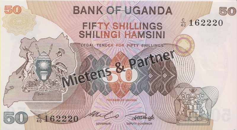 Uganda (Republik) 50 Shillings (38566)