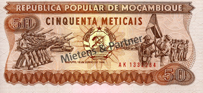 Mosambik (Volksrepublik) 50 Meticais (03713)