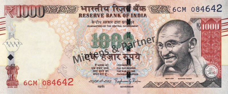 Indien (Parlamentarische Bundesrepublik) 1.000 Rupees (51409)