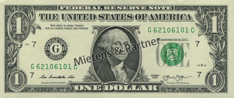 Vereinigte Staaten von Amerika (Präsidiale Bundesrepublik) 1 Dollar (46442)