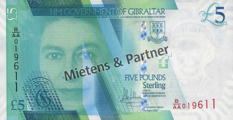 Gibraltar (Britisches Überseegebiet) 5 Pounds (64900)