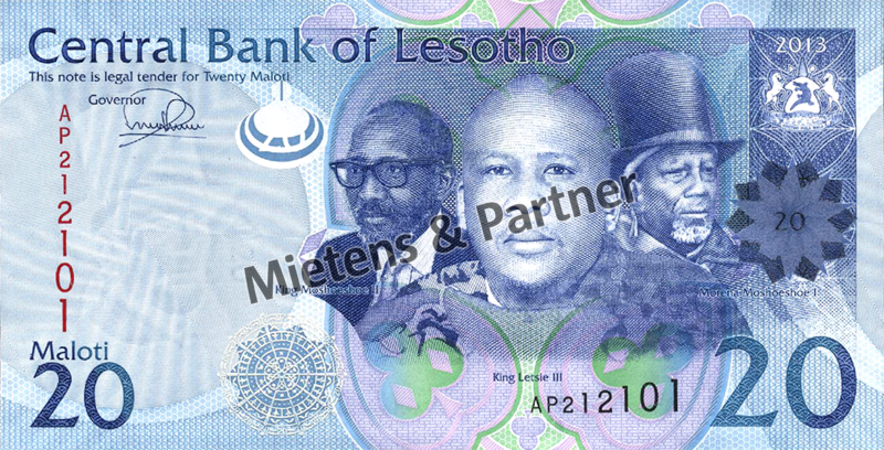Lesotho (Königreich) 20 Maloti (46562)