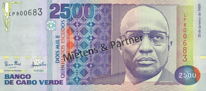 Kap Verde (Parlamentarische Republik) 2.500 Escudos (03270)