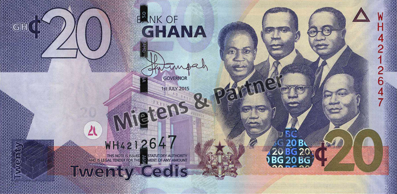 Ghana (Republik) 20 Cedis (44836)
