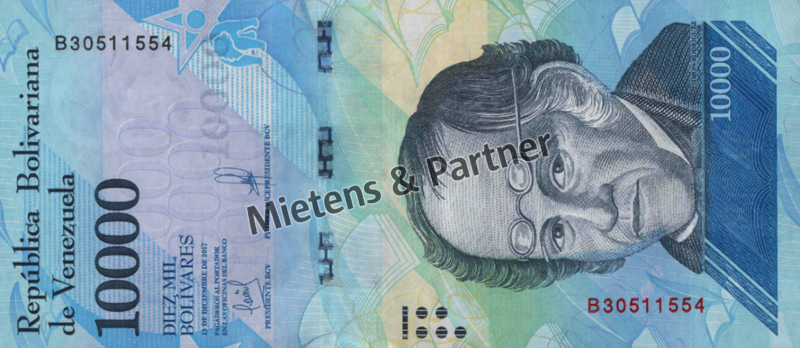 Venezuela (Bolivarische Republik) 10.000 Bolivares (53182)