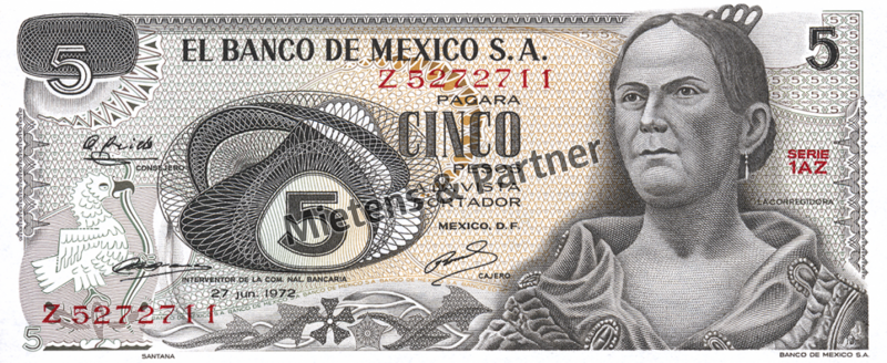 Mexiko (Bundesrepublik) 5 Pesos (04018)