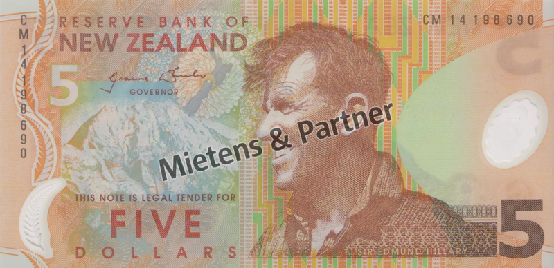 Neuseeland (Parlamentarische Monarchie) 5 Dollars (42719)