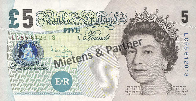 Vereinigtes Königreich (Parlamentarische Monarchie) 5 Pounds (51340)