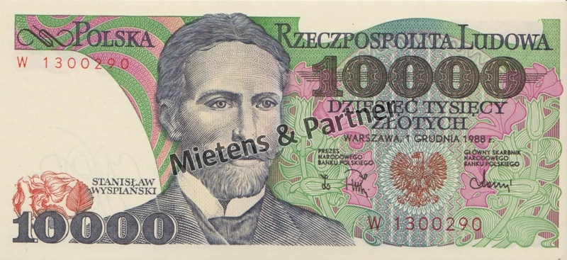 Polen (Volksrepublik) 10.000 Zlotych (37665)