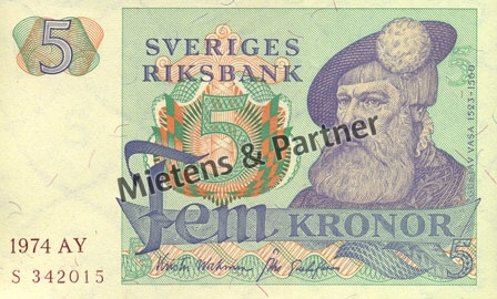 Schweden (Königreich) 5 Kronor (02448)