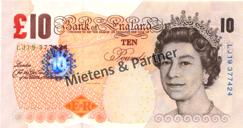 Vereinigtes Königreich (Parlamentarische Monarchie) 10 Pounds (51394)