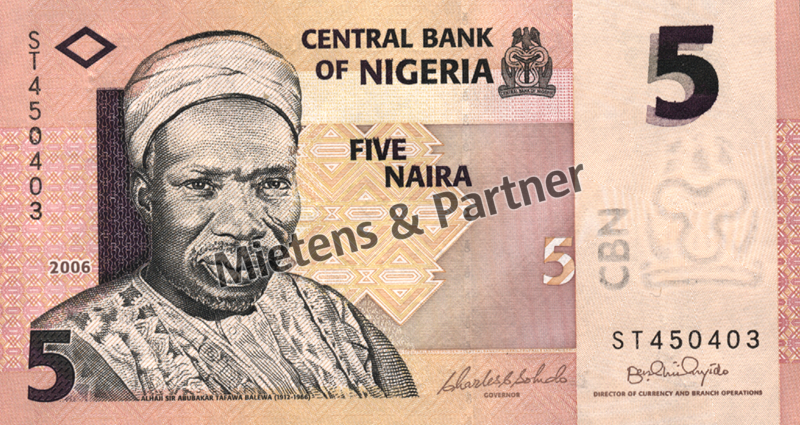 Nigeria (Bundesrepublik) 5 Naira (03353)