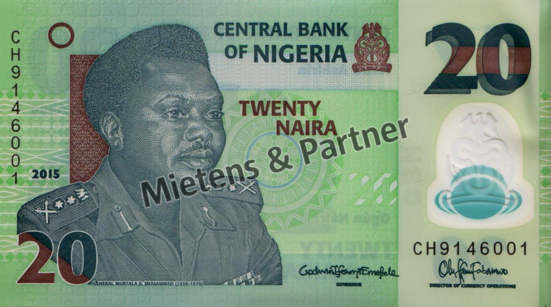 Nigeria (Bundesrepublik) 20 Naira (42716)