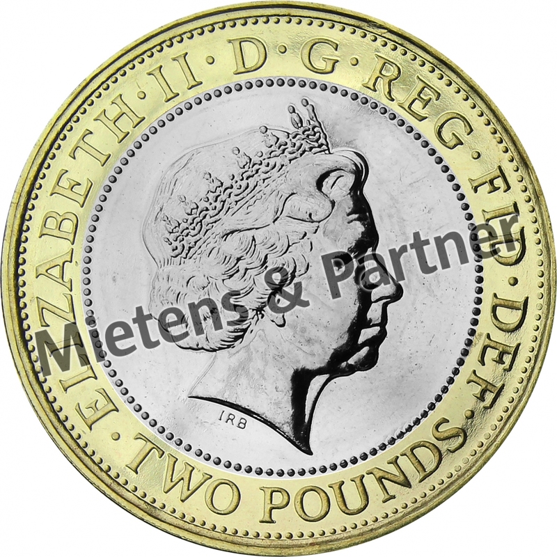Vereinigtes Königreich (Parlamentarische Monarchie) 2 Pounds (28289)