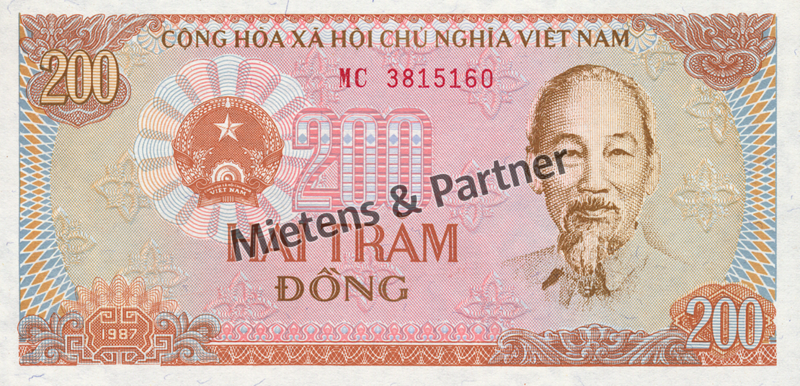 Vietnam (Sozialistische Republik) 200 Dong (05281)