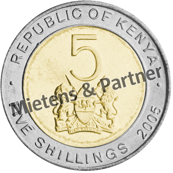 Kenia (Republik) 5 Shillings (10258)