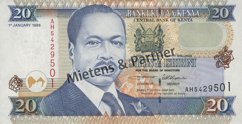 Kenia (Republik) 20 Shillings (03596)