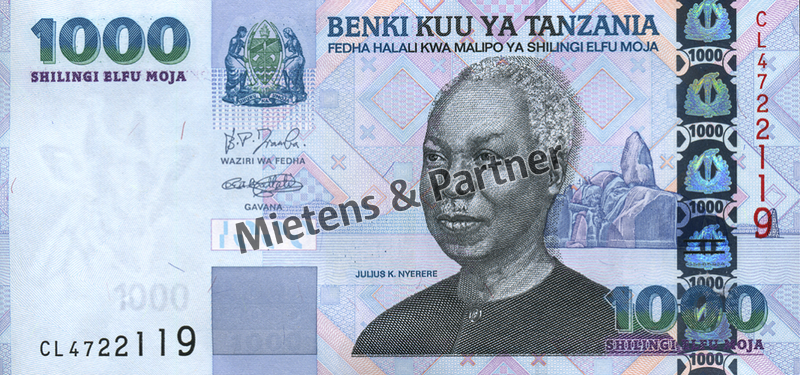 Tansania (Vereinigte Republik) 1.000 Shillings (03675)