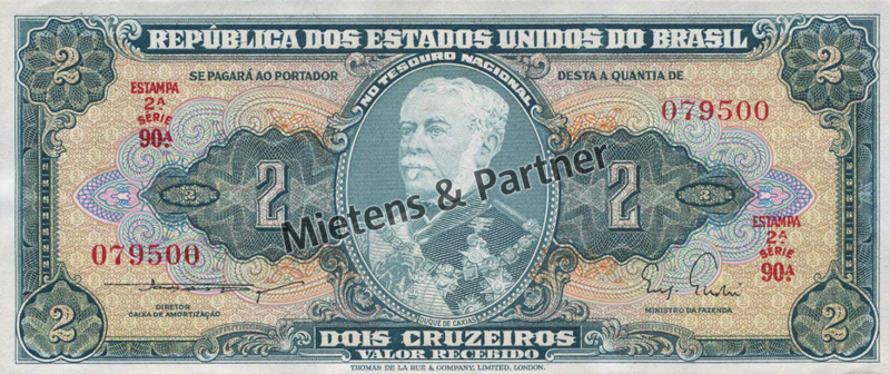 Brasilien (Bundesrepublik) 2 Cruzeiros (54401)