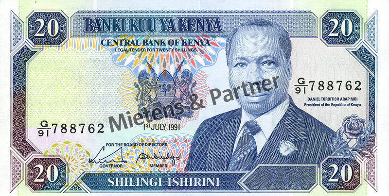 Kenia (Republik) 20 Shillings (03613)
