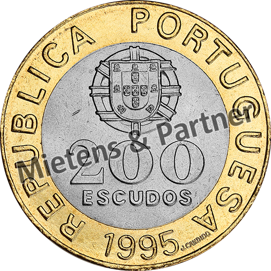 Portugal (Republik) 200 Escudos (07386)