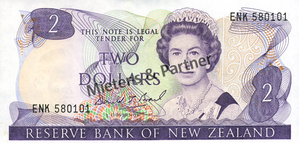 Neuseeland (Parlamentarische Monarchie) 2 Dollars (05668)