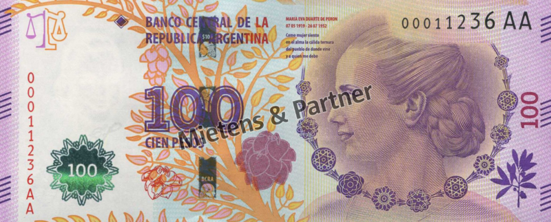 Argentinien (Republik) 100 Pesos (45932)