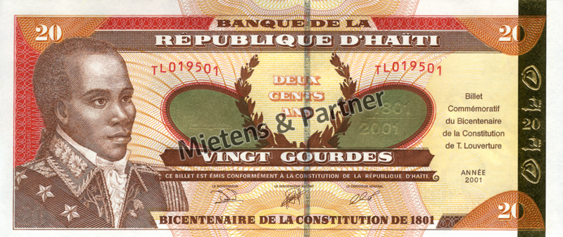 Haiti (Republik) 20 Gourdes (04320)
