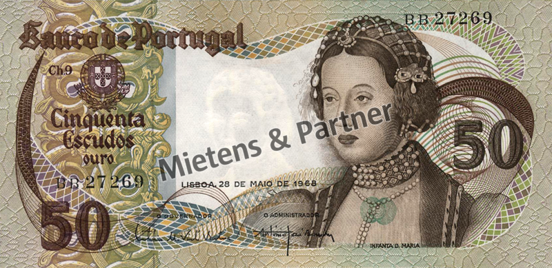Portugal (Republik) 50 Escudos (33292)