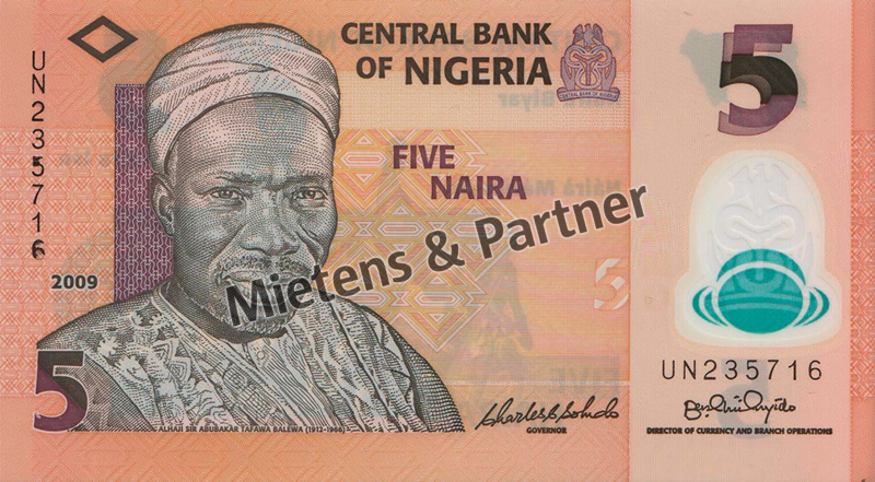 Nigeria (Bundesrepublik) 5 Naira (03359)