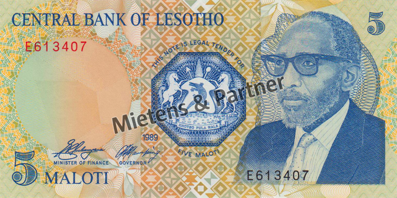 Lesotho (Königreich) 5 Maloti (03948)