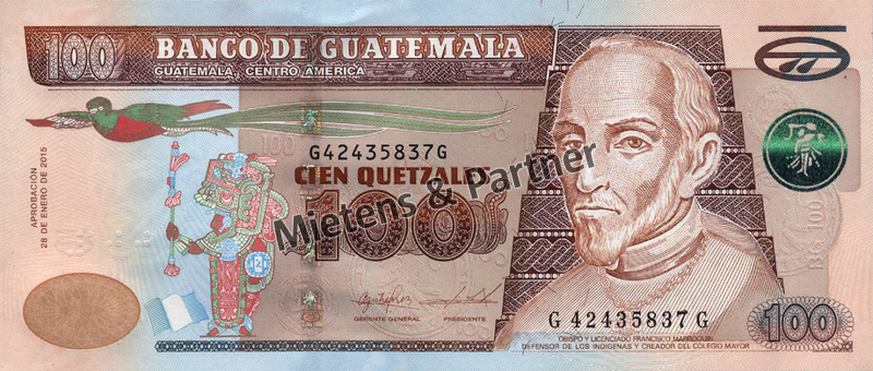Guatemala (Republik) 100 Quetzales (50082)