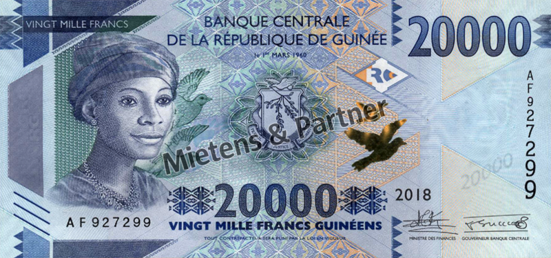 Guinea (Republik) 20.000 Francs (57688)