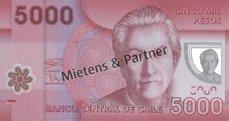 Chile (Republik) 5.000 Pesos (69258)