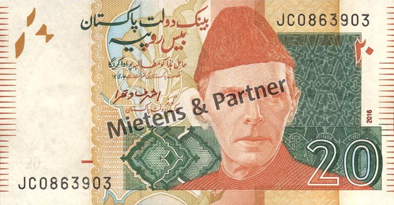 Pakistan (Islamische Republik) 20 Rupees (48854)