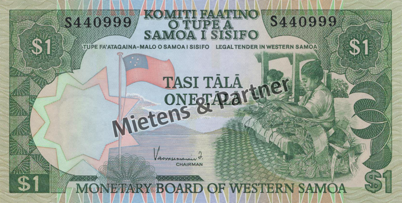 Samoa (Unabhängiger Staat) 1 Tala (modern reprint of the Central Bank) (63320)
